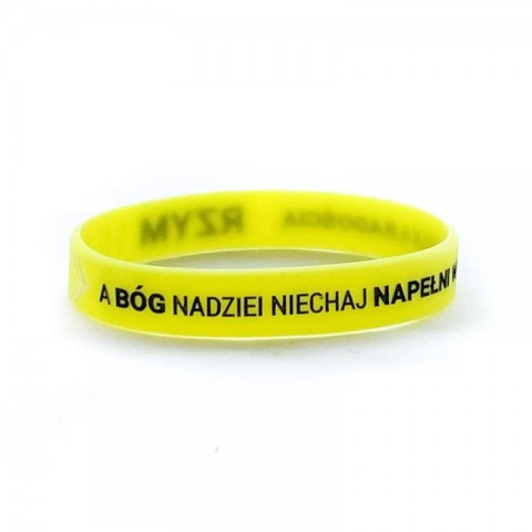 Opaska - A Bóg nadziei... limonka Opaska - A Bóg nadziei... limonka