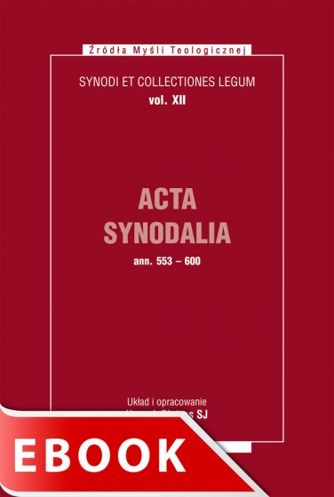 Acta Synodalia - od 553 do 600 roku