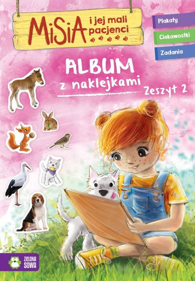 Misia i jej mali pacjenci. Album z naklejkami 2