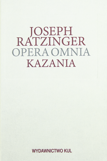 Kazania Opera omnia Tom XIV/3