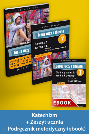 Jezus uczy i zbawia Pakiet z ebookiem dla katechetów do klasy 7 szkoły podstawowej