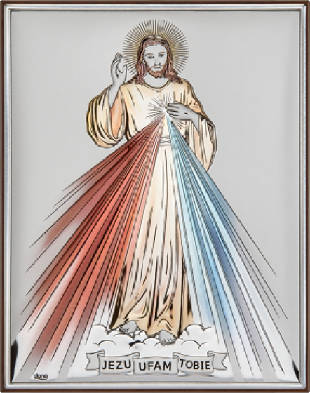 Jezu ufam Tobie kolorowy DS34/2C