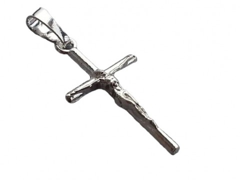 Krzyżyk srebrny KO38