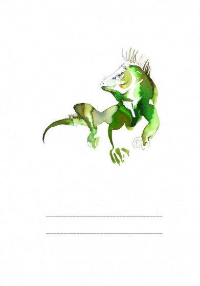 Iguana Izabela - zeszyt