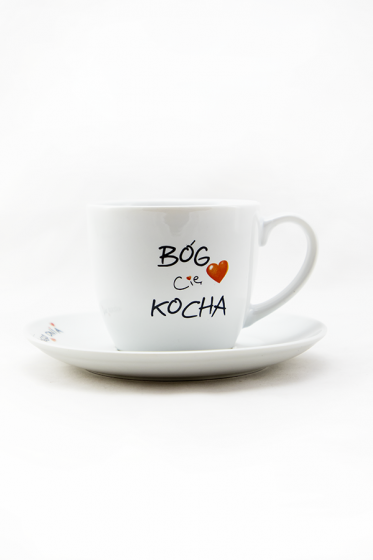Filiżanka - Bóg Cię kocha każdego dnia mp