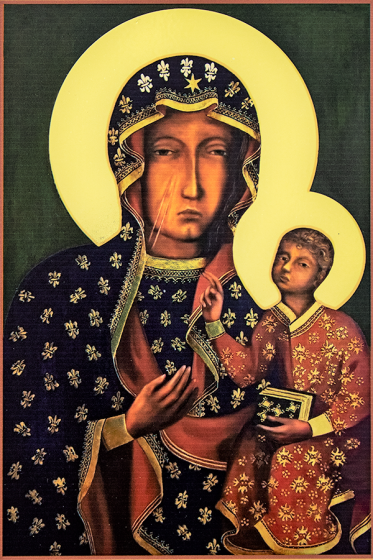 Matka Boża Częstochowska - obraz / średni