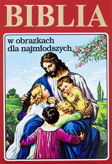 Biblia w obrazkach dla najmłodszych czerwona