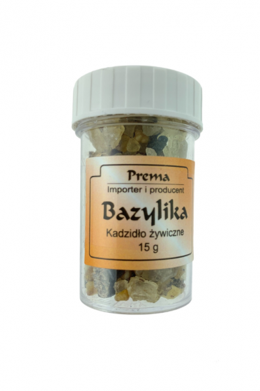 Bazylika - kadzidło żywiczne wysokogatunkowe 15 g