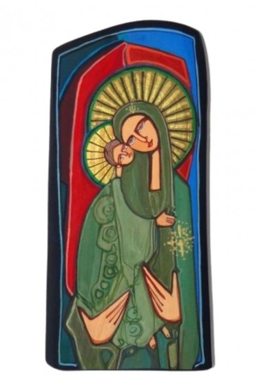 Matka Boża - ikona na desce wzór 11