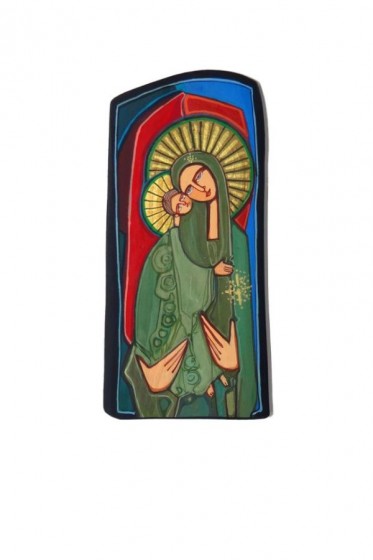 Matka Boża - ikona na desce wzór 11