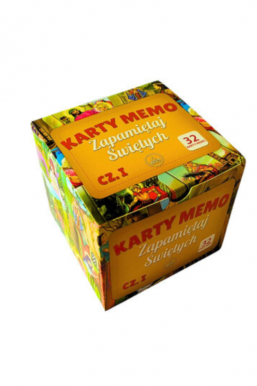 Karty Memo - Zapamiętaj świętych, cz. 1