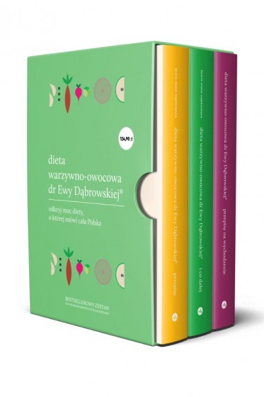 Dieta warzywno-owocowa dr Ewy Dąbrowskiej(R) - komplet wyd. 2