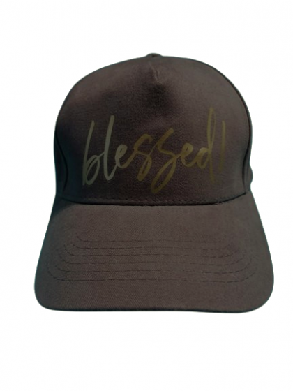 Czapka ciemnoszara - Blessed!