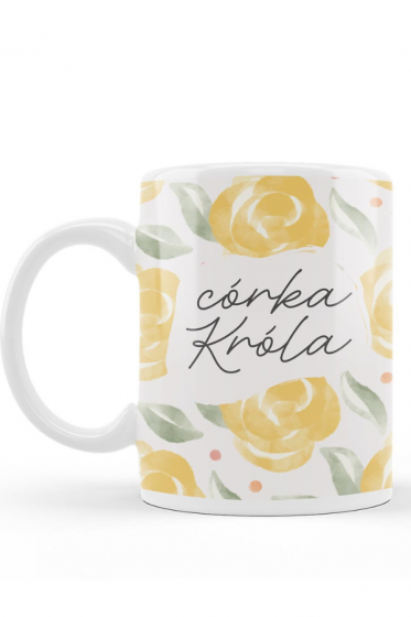 Kubek - Córka Króla akwarela