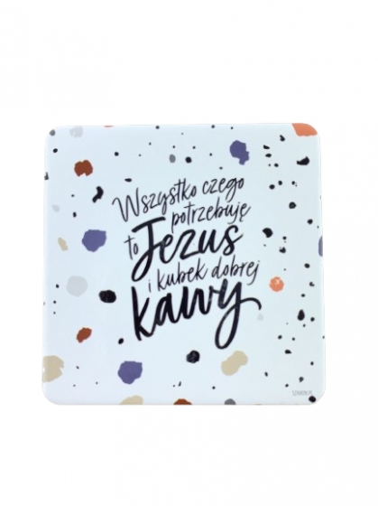 Wszystko czego potrzebuję - podstawka korkowa