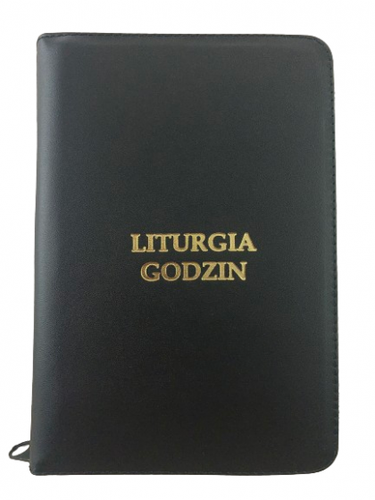 Liturgia Godzin - Wydanie skrócone futerał skórzany gładki