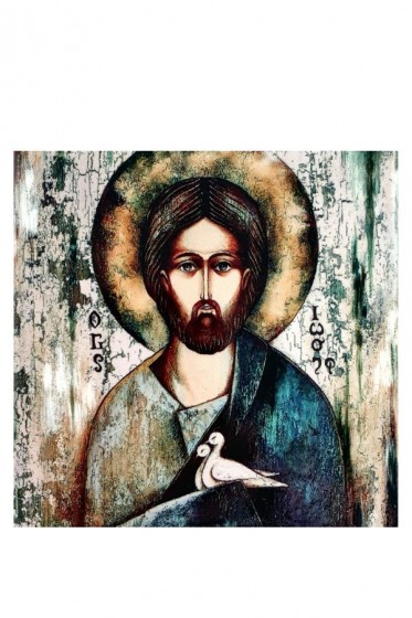 Święty Józef - płytka ceramiczna mała I22