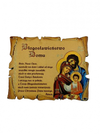 Błogosławieństwo domu - magnes