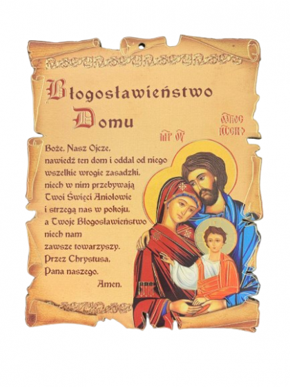Błogosławieństwo domu obrazek mały
