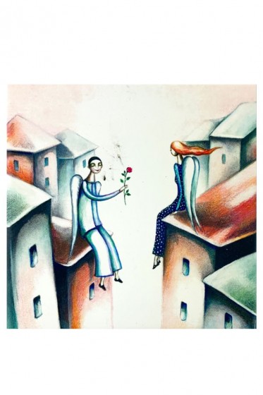 Szczęście - płytka ceramiczna N06 mała