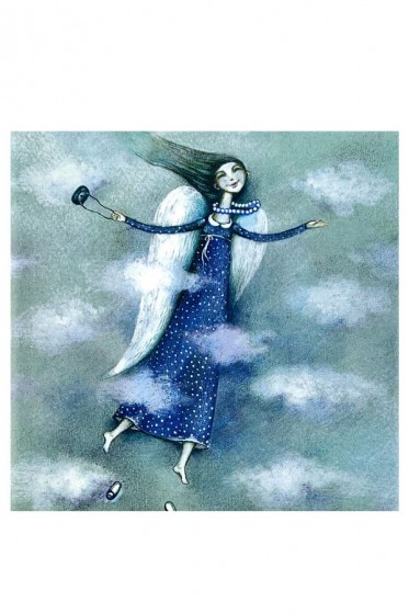 Spacer wśród chmur - płytka ceramiczna N20 mała