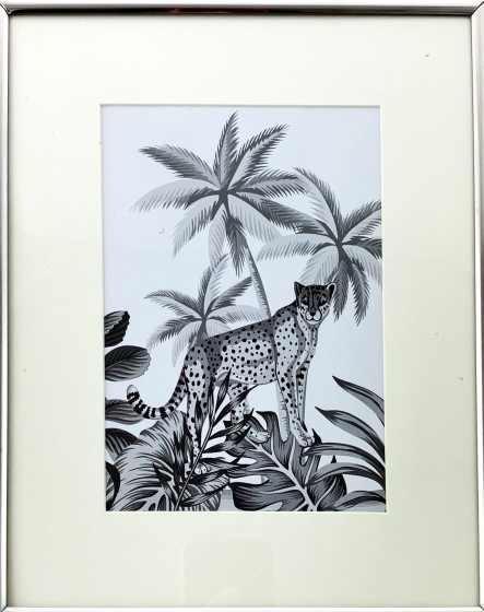 Metalowa ramka na zdjęcie z podpórką 