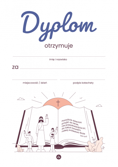 Dyplom wzór 1 – pakiet 10 szt. 