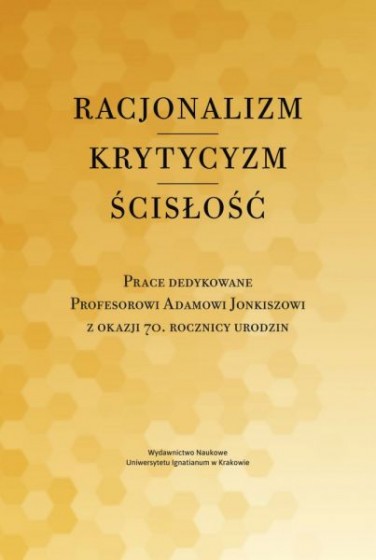 Racjonalizm – krytycyzm – ścisłość
