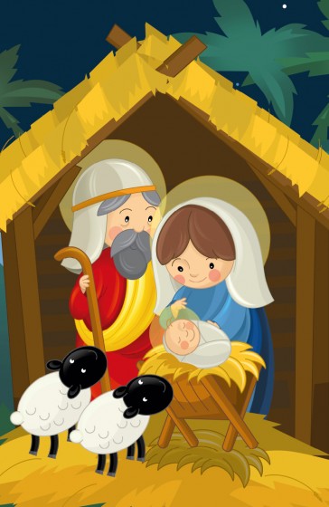 Szopka - obrazki dla dzieci z nadrukiem nr 8 