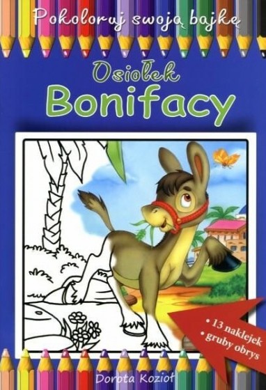 Osiołek Bonifacy - kolorowanka