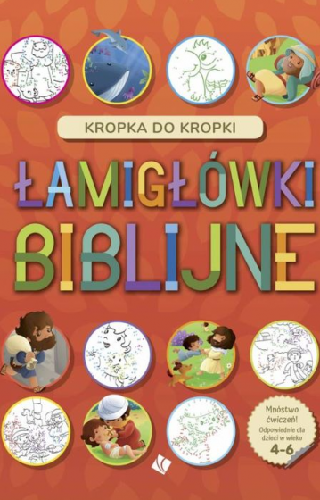  Łamigłówki biblijne Kropka do kropki. Wiek 4+