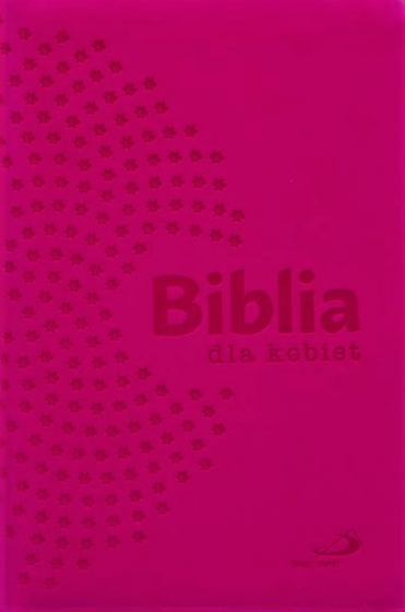 Biblia dla kobiet różowa z suwakiem, złocone brzegi kartek