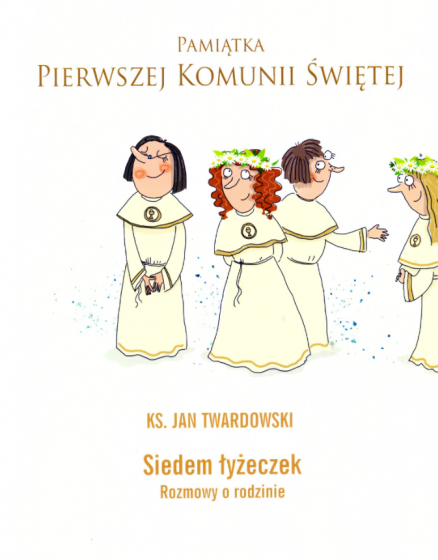Siedem łyżeczek oprawa komunijna