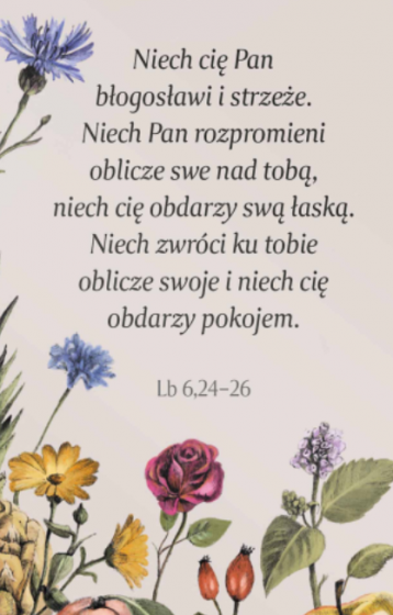Niech cię Pan błogosławi i strzeże - magnes