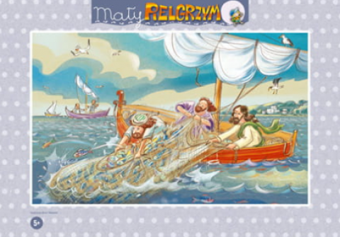 Puzzle - Mały pielgrzym - Cudowny połów Puzzle - Mały pielgrzym - Cudowny połów