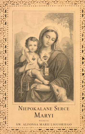 Niepokalane Serce Maryi wg św. Alfonsa Marii Liguoriego