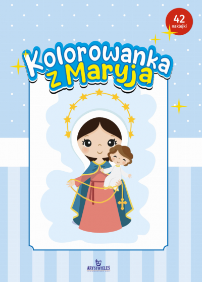Kolorowanka z Maryją 42 naklejki
