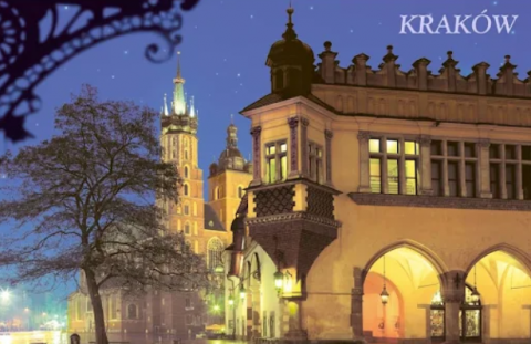 Kartka Puzzle Kraków