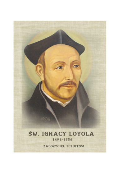 Święty Ignacy Loyola (Słowo Odwieczne) - obrazek  /jaśniejsze/