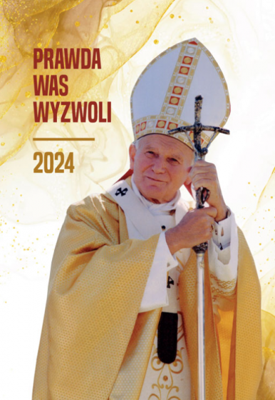Prawda was wyzwoli - kalendarz ścienny na spirali