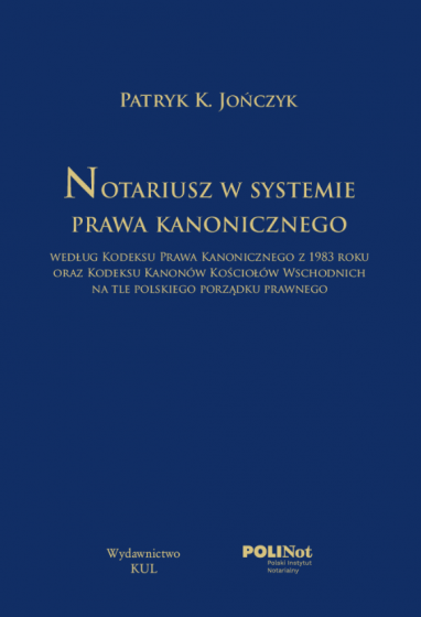 Notariusz w systemie prawa kanonicznego