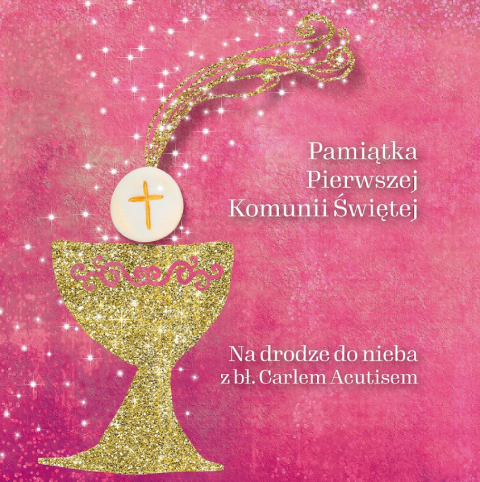 Na drodze do nieba z bł. Carlem Acutisem oprawa różowa