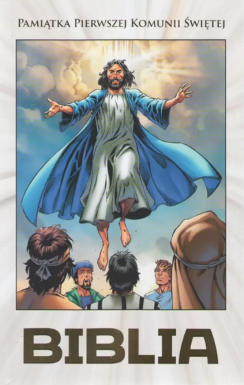 Biblia w komiksie Boża historia od początku po wieczność Pamiątka