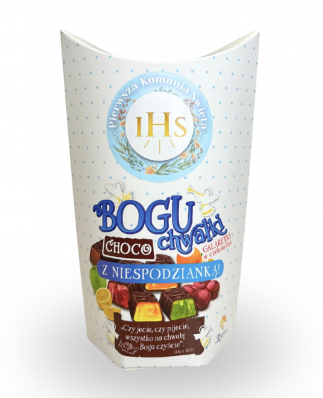 Boguchwałki Choco z niespodzianką - prezent na I Komunię Świętą Boguchwałki Choco z niespodzianką - prezent na I Komunię Świętą
