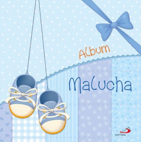 Album Malucha dla chłopca niebieski