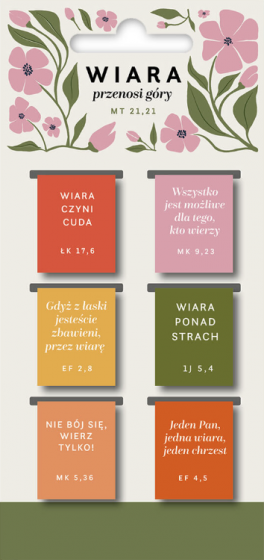 Wiara - zakładki magnetyczne