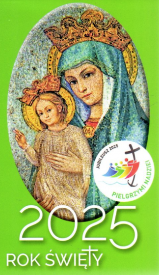 2025 Rok Święty - kalendarz zdzierany zielony