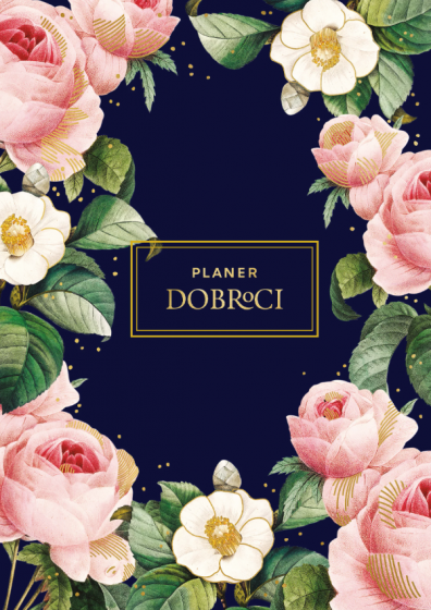 Planer Dobroci - granatowy
