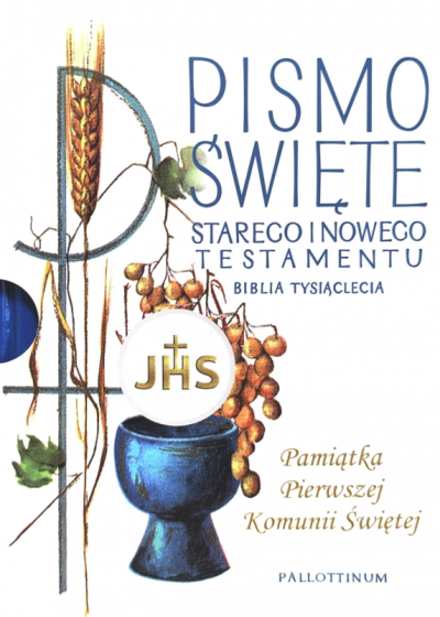 Pismo Święte Starego i Nowego Testamentu w etui kłos