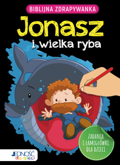 Biblijna zdrapywanka. Jonasz i wielka ryba